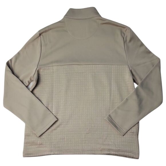 Callaway Men's Quarter Zip UPF 50 Sun Protection Pullover - Chinchilla - Picture 2 of 2